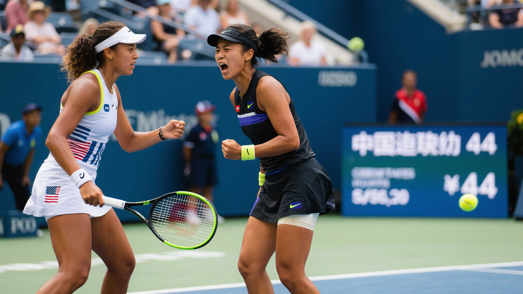 郑钦文遭美国一姐逆转，高芙紧追比分，赛后反应引关注，4强奖金揭晓