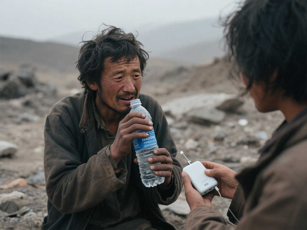 网友分享:高海波4500米垭口,暴雪中骑行小哥哥向我求助水和电 网友分享:高海波4500米垭口,暴雪中骑行小哥哥向我求助水和电